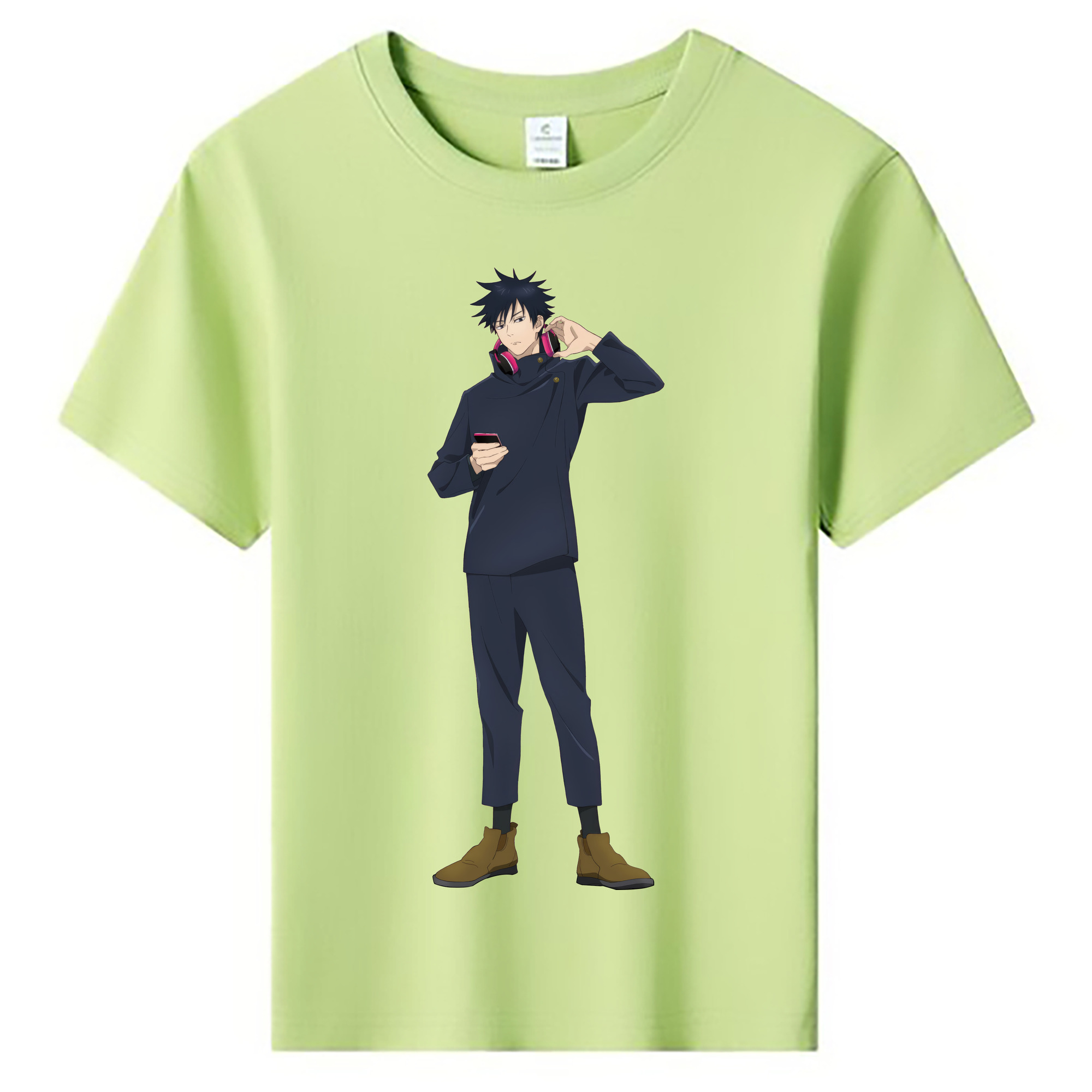 （画像用） 呪術廻戦 Jujutsu Kaisen 綿100％キッズTシャツ（フロントプリント）